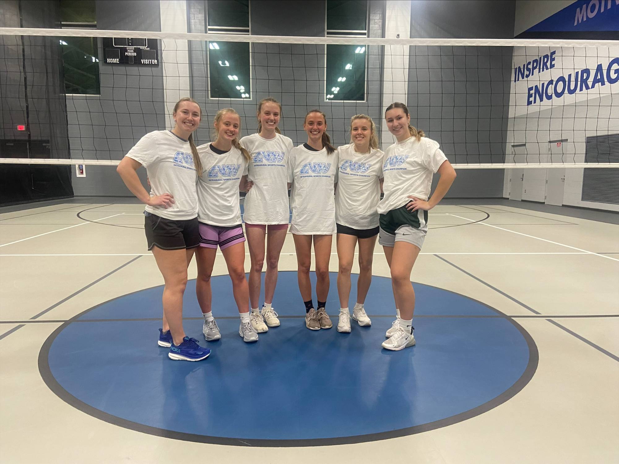Intramural Volleyball Womens Champions